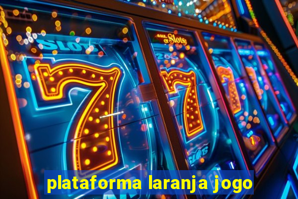 plataforma laranja jogo